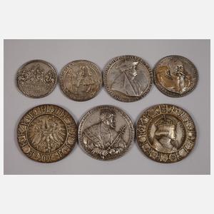 Konvolut Galvanos berühmter Medaillen