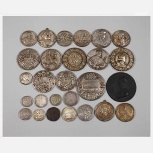 Konvolut Galvanos berühmter Medaillen