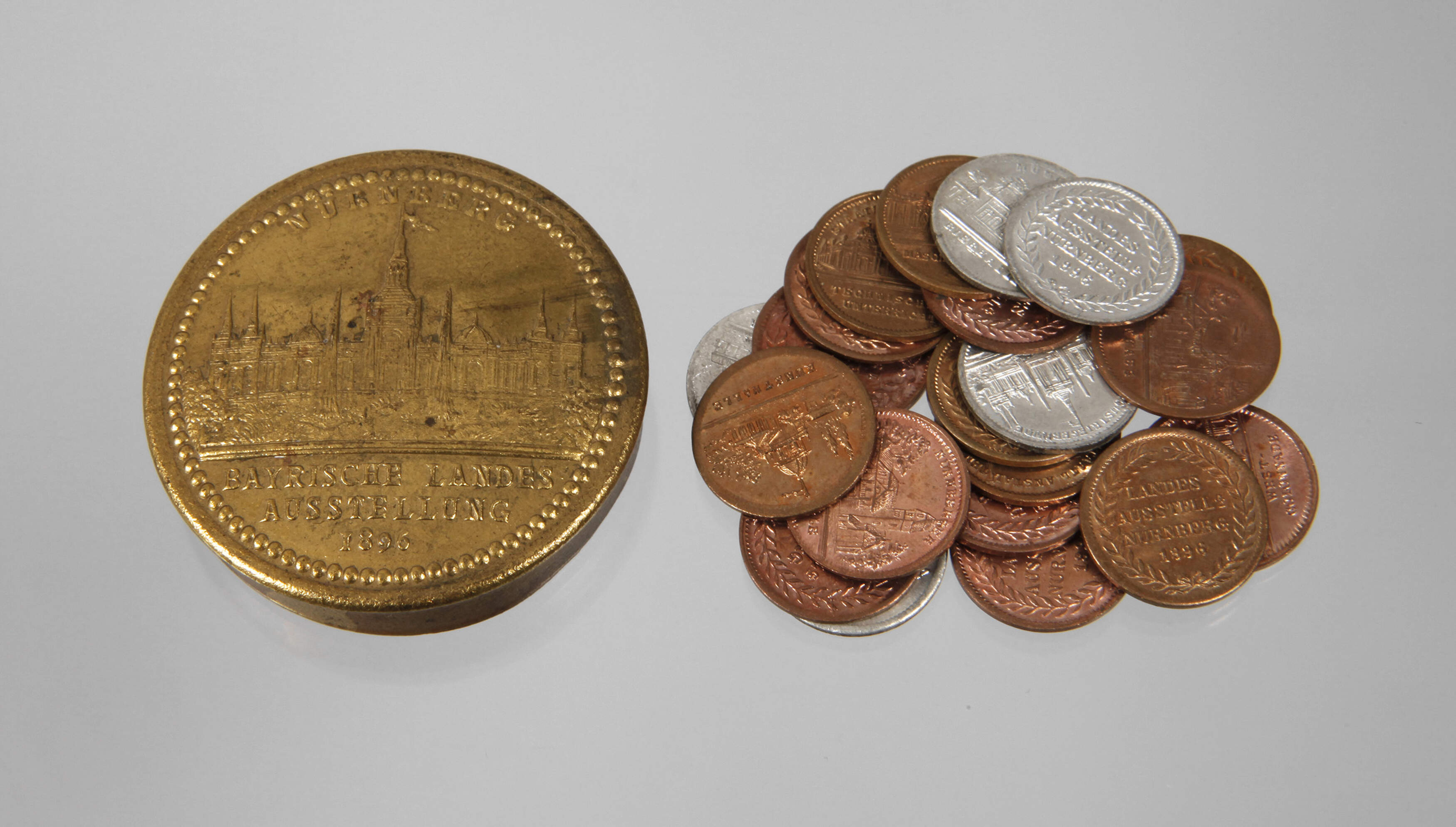 Andenken Landesausstellung Nürnberg 1896