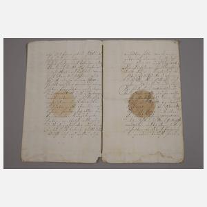 Majorspatent für einen Kapitän Herrn von Marwitz