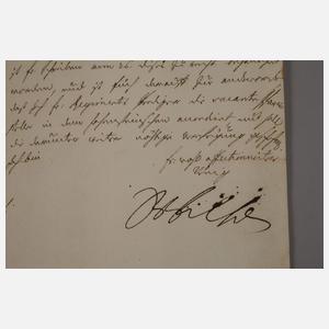 Brief von Friedrich Wilhelm I., König in Preußen