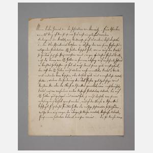 Brief Friedrich II., König in Preußen