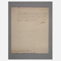 Brief Friedrich II., König in Preußen111