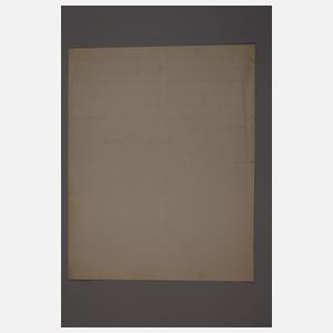 Brief Friedrich Wilhelm IV., König von Preußen