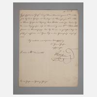 Brief Friedrich I., König von Preußen111