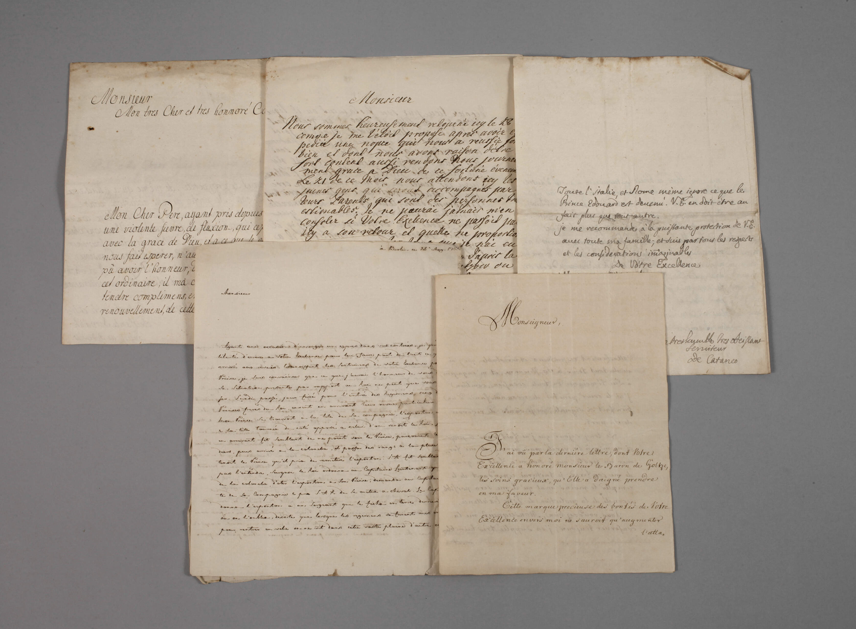 Konvolut historische Briefe