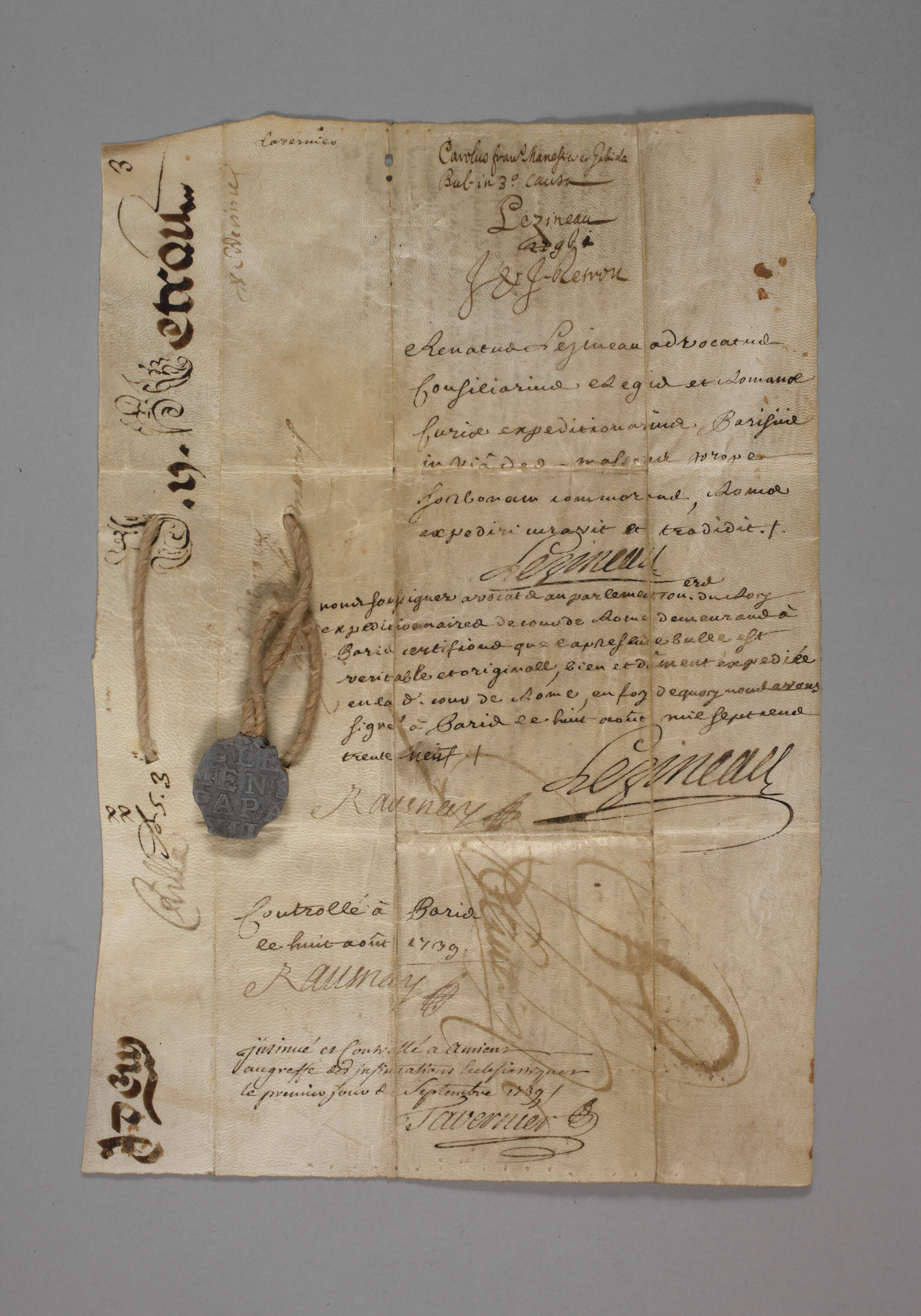 Historischer Brief aus dem Vatikan