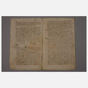 Historischer Vertrag