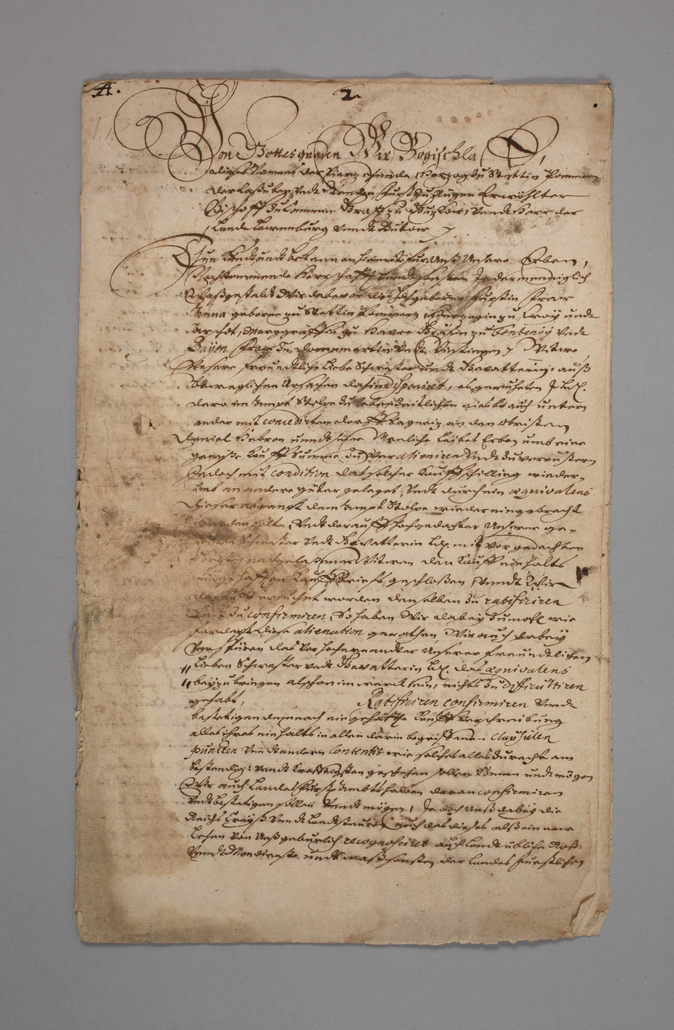 Historischer Vertrag