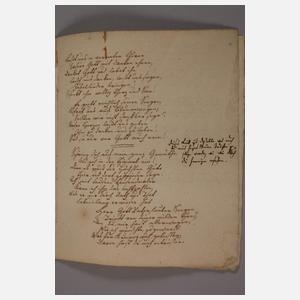 Konvolut historische Schriftstücke