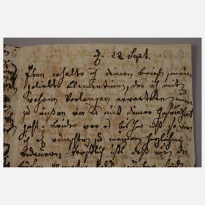 Konvolut historische Schriftstücke