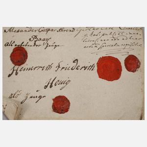 Posten historische Dokumente