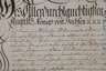 Brief an Friedrich August, König von Sachsen