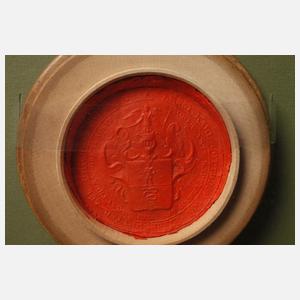 Brief an Friedrich August, König von Sachsen