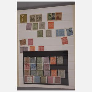 Briefmarken Deutsches Reich und Besatzungszonen