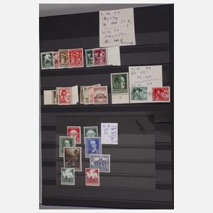 Briefmarken Deutsches Reich und Besatzungszonen
