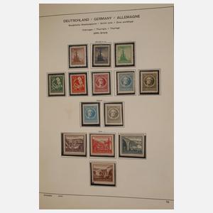 Briefmarkensammlung BRD und Besatzungszonen