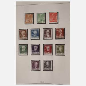 Briefmarkensammlung BRD und Berlin