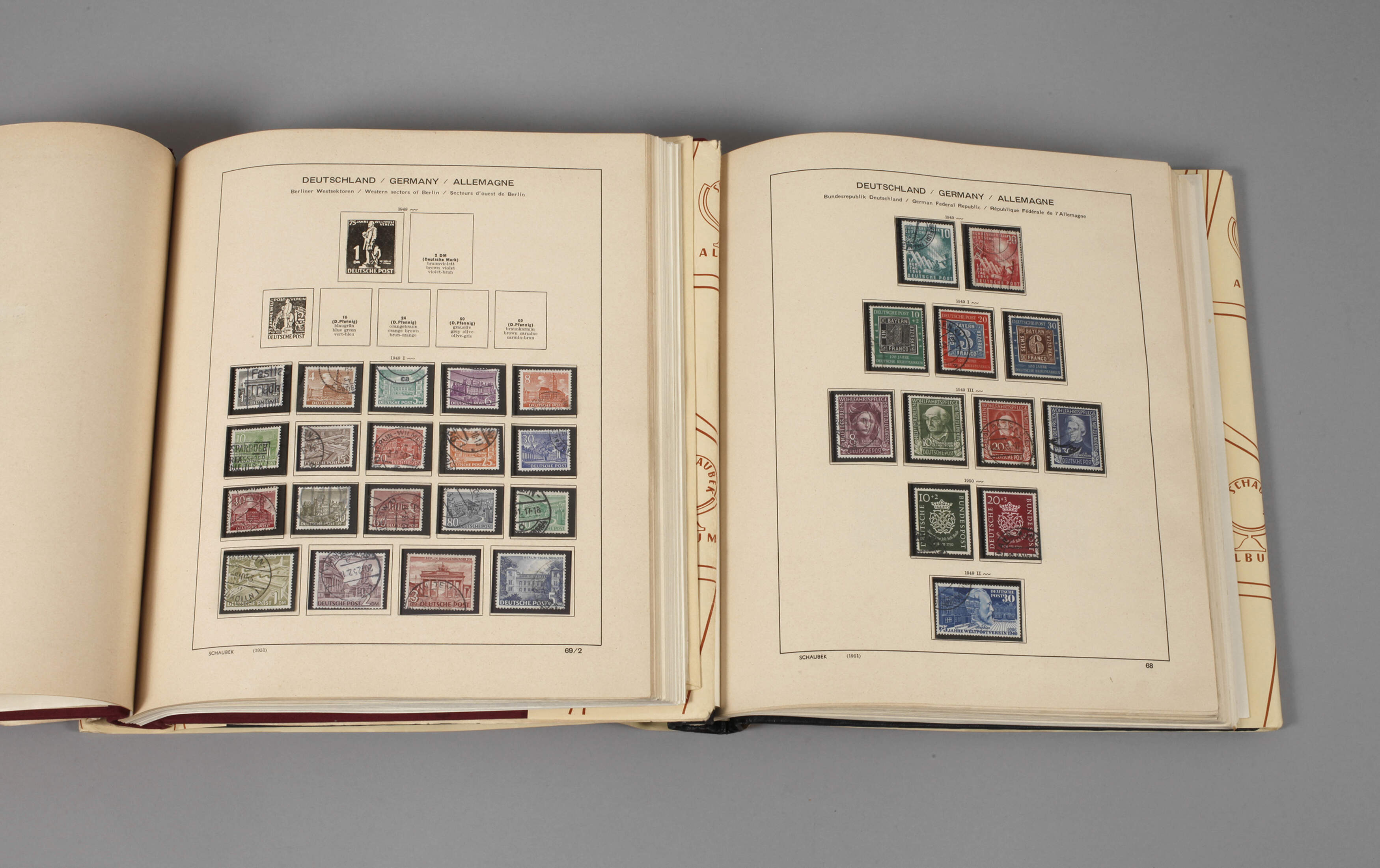Briefmarkensammlung BRD und Berlin