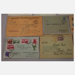 Konvolut alte Belege