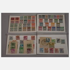 Konvolut alte Belege