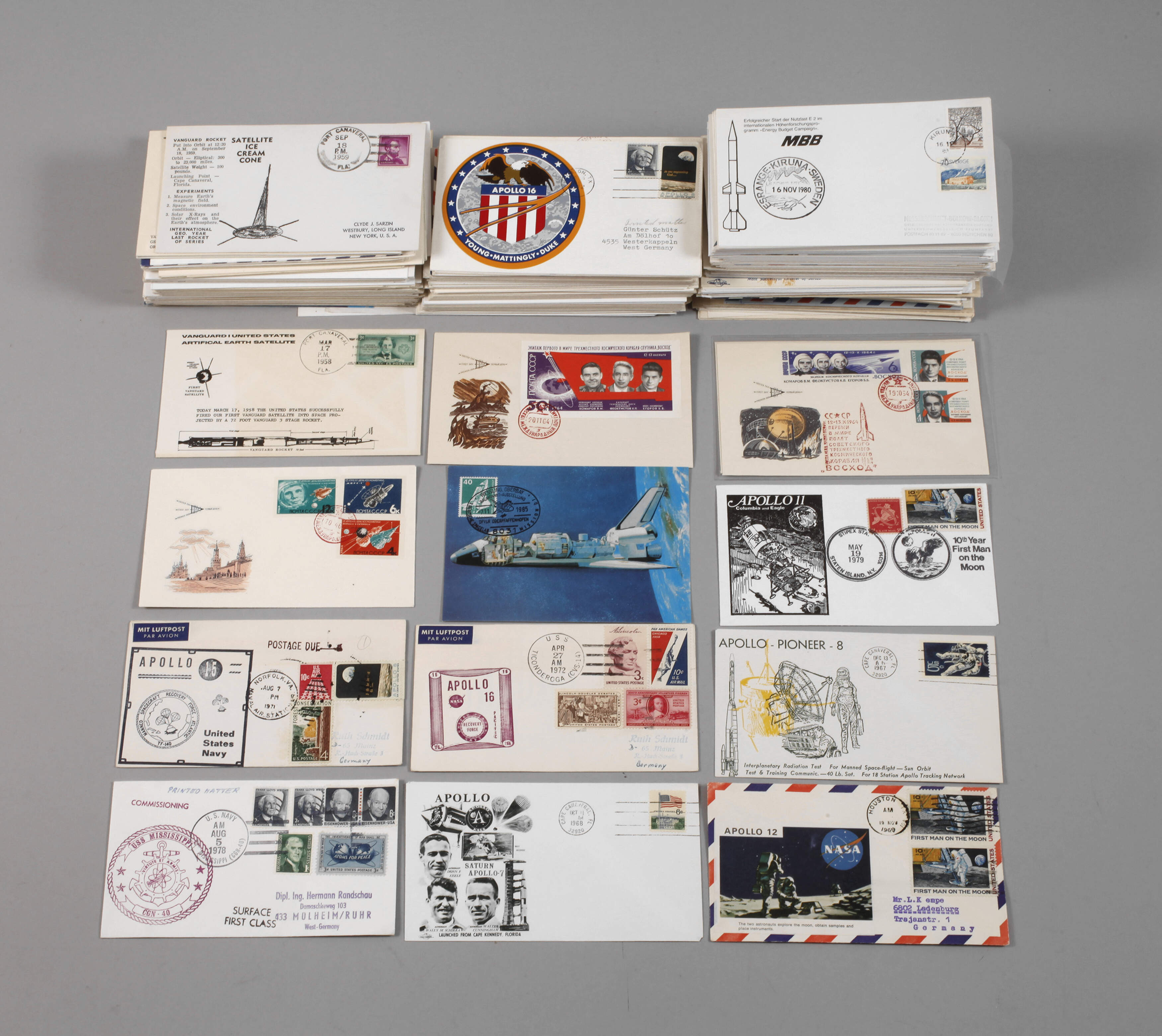 Sammlung Belege Raumfahrt