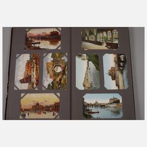 Ansichtskartenalbum Italien