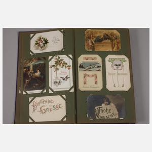 Postkartenalbum Grußkarten