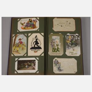 Postkartenalbum Grußkarten