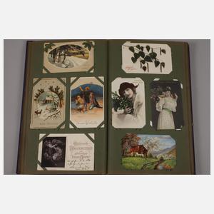 Postkartenalbum Grußkarten