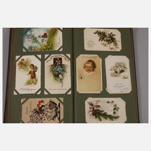 Postkartenalbum Grußkarten