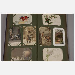 Postkartenalbum Grußkarten