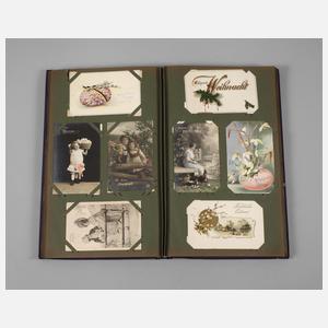 Postkartenalbum Grußkarten