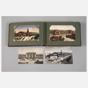 Ansichtskartenalbum Bahnhöfe