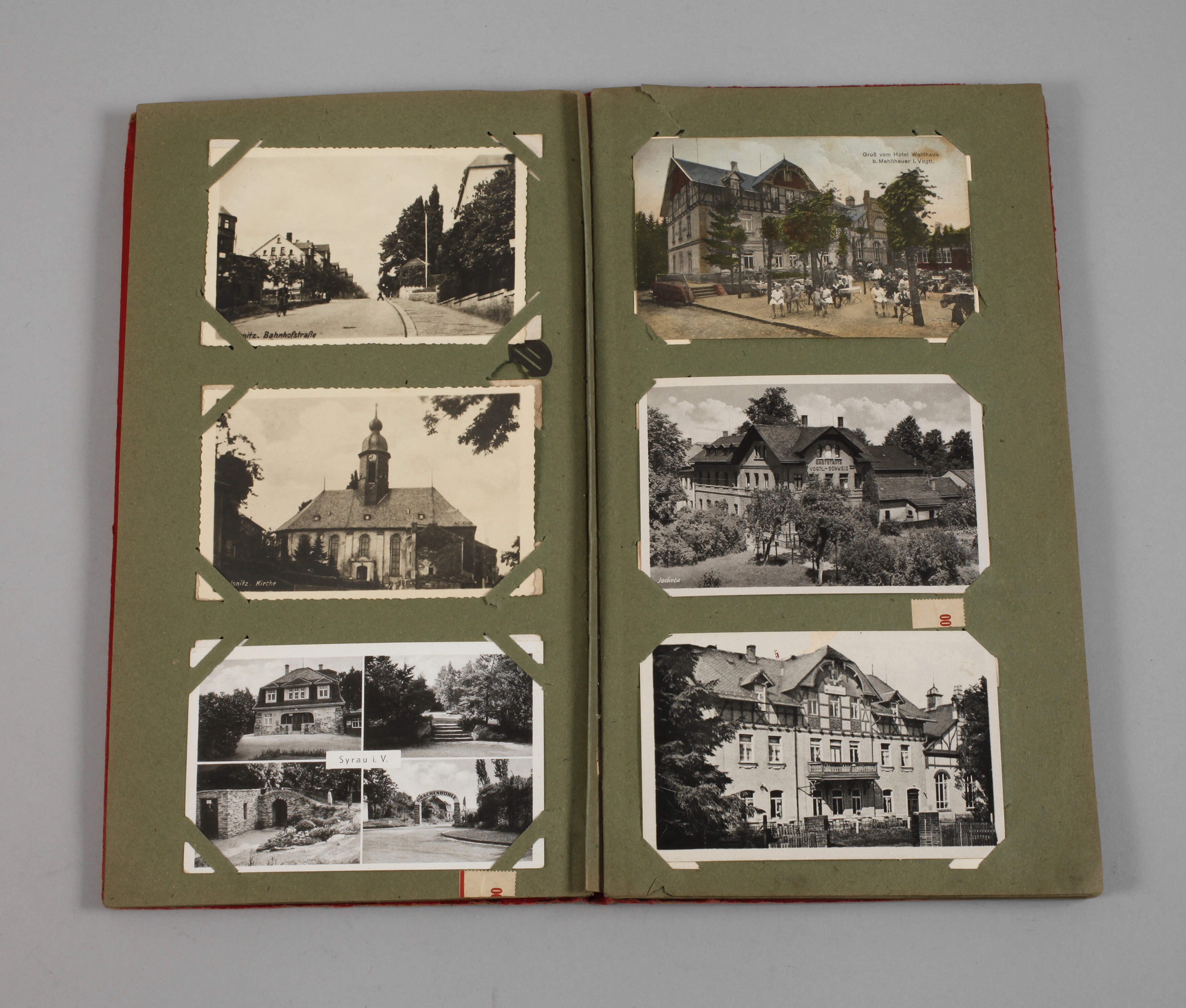 Ansichtskartenalbum Plauen und Vogtland