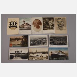 Konvolut Ansichtskarten