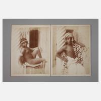 Zwei Fotos Lehnert & Landrock, Tunis111