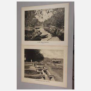 Große Fotomappe holländische Kolonien