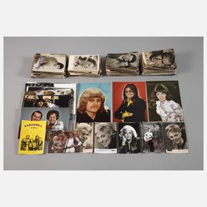 Sammlung Künstlerkarten und Autografen