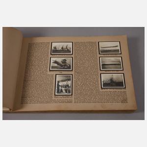 Sammelbilderalbum Zeppelin Weltfahrten