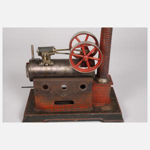 Falk zwei stationäre Lokomobilen