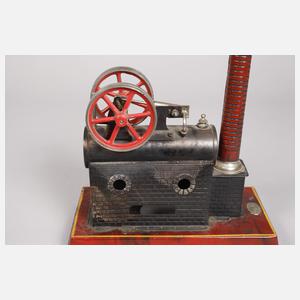 Falk zwei stationäre Lokomobilen