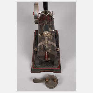 Zwei stationäre Lokomobilen