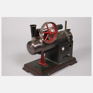 Zwei stationäre Lokomobilen