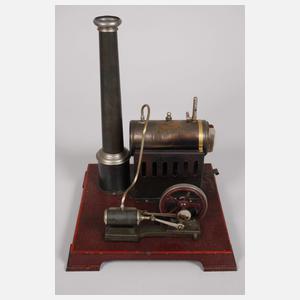 Drei liegende Dampfmaschinen