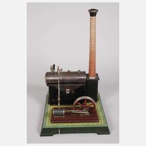 Drei liegende Dampfmaschinen