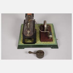 Drei liegende Dampfmaschinen