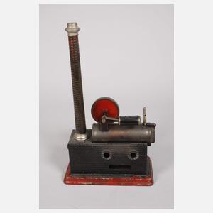 Drei liegende Dampfmaschinen