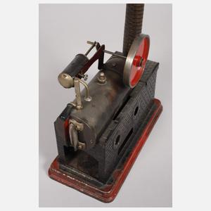 Drei liegende Dampfmaschinen