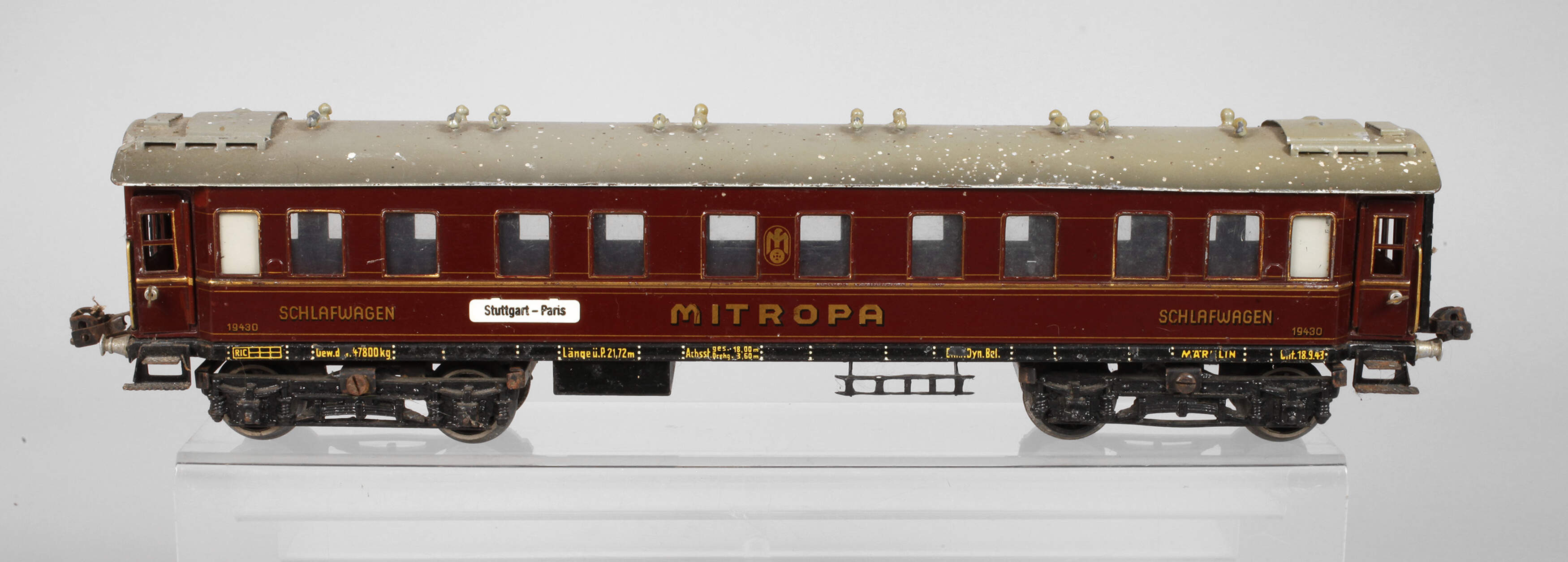 Märklin Mitropa Schlafwagen 19430